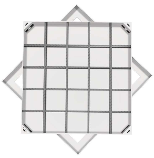 集美不锈钢方井展示